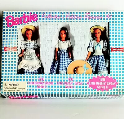 Barbie Little Debbie Mini Collectors Set Special Edition Dolls • $28.18