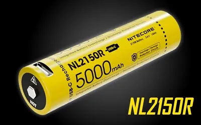 Nitecore NL2150R USB-C Rechargeable Battery • $24.95