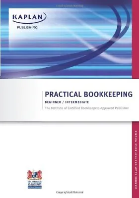 ICB Practical Bookkeeping: Beginner / Intermediate Paperback Book The Cheap Fast • £4.35