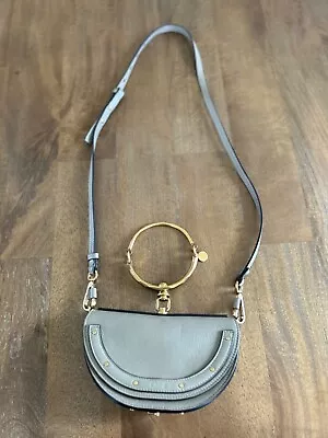 Chloe Calfskin Small Nile Bracelet Minaudiere Bag  • $195