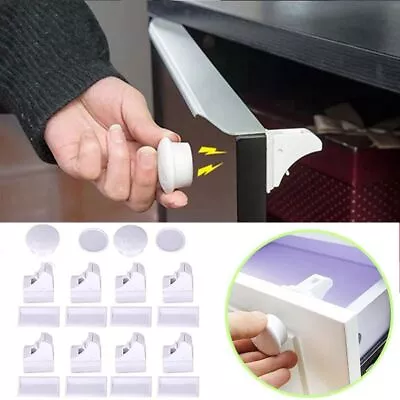 £4.78 • Buy Door Locks Magnetic Child Lock Child Protection Equipment Baby Safety Locks