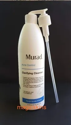 Murad Acne Clarifying Cleanser Pro Size 500 ML NET VOL.16.9 Fl Oz  EXP 06/2024 • $37