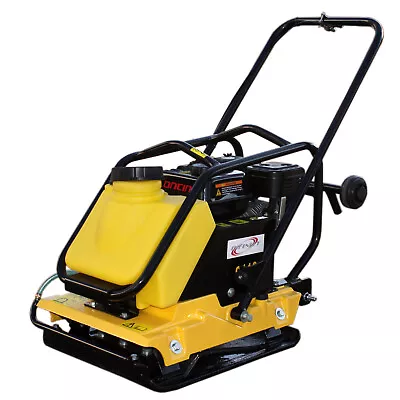 6.5HP Large Plate Walk Behind Vibratory Plate Compactor Rammer Water Tank C110T • $1099.99