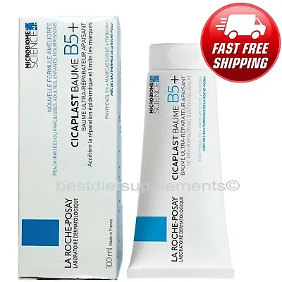 La Roche Posay Cicaplast Baume B5+ Ultra-Repairing Soothing Balm 100ml 3.3oz NIB • $25.99