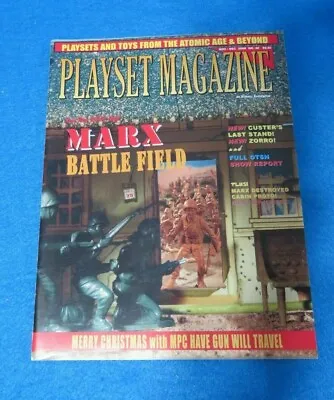 Playset Magazine #48 MARX Battlefield MPC Have Gun Will Travel Barzso Zorro +  • $12