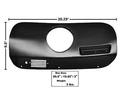 Ford Mustang Dash Trim Cover With Clock Hole Passenger Right 1969-1970 • $190.40