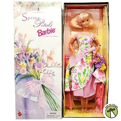 Spring Petals Barbie Doll Blonde Second In Series Avon Exclusive Special Edition • $22.45