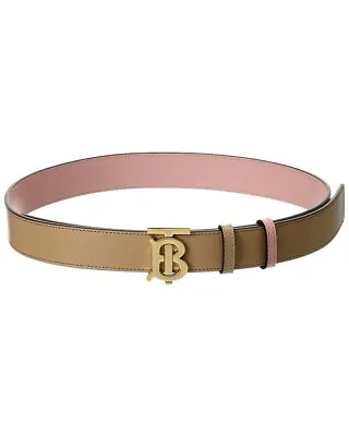 £354.05 • Buy Burberry Tb Reversible Leather Belt Women's
