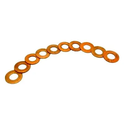£8.25 • Buy FUEL INJECTOR COPPER WASHERS (x10) FOR SOME MASSEY FERGUSON TRACTORS.