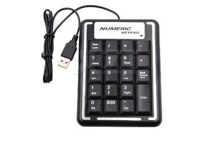 USB Number Pad Numpad Numeric Keypad Keyboard • £4.79