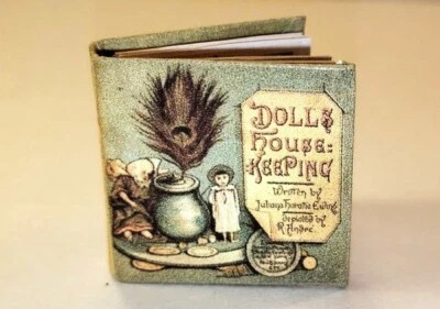 $12 • Buy 1:12 Scale Miniature Book Doll’s Housekeeping Pre 1900 Dollhouse Scale