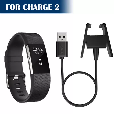 USB Charger Charging 1M Cable For Fitbit Charge 2 3 4 Versa 2 3 4 Sense 2 AU New • $9.90