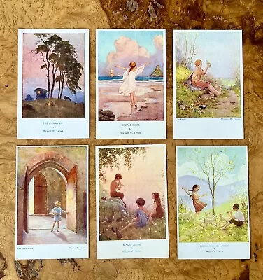 Lot Of Six (6) UNUSED Vintage Postcards By Margaret W. Tarrant • $27