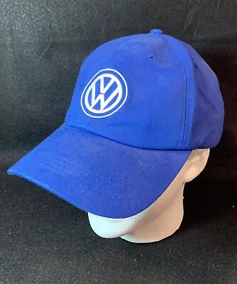 VW Volkswagen Cap Hat Adult Adjustable Blue Cotton Driver Gear • $12.99