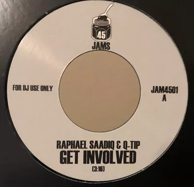 £13.99 • Buy Raphael Saadiq & Q-tip “ Get Involved “ / “ Vivrant Thing “ New Uk 7 Vinyl