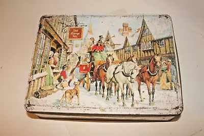 McVitie's Vintage Biscuit Tin The George Inn York To London Coach & Horses • £12.99