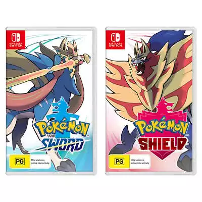 Pokemon Sword And Pokemon Shield Bundle (Switch) • $138.95