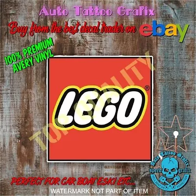 Lego Decal Sticker Car Truck Laptop Etc • $5.50