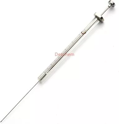 Deschem Glass Micro Syringe Lab Microliter Trace Injector With Sharp Needle Tip • $15.99