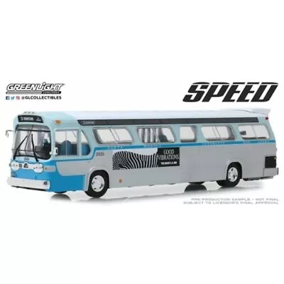 Greenlight 1:43 Speed (1994) General Motors TDH No.2525 LA Bus Diecast Model • £58.95