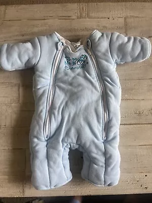 Baby Merlin's Magic Sleepsuit Blue - Small (3-6 Months) • $5.20