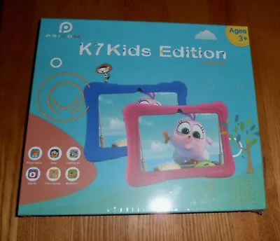 PRITOM Kids Tablet 7 Inch WiFi Tablets For Children Android 10 32GB Tablet~Blue • £25