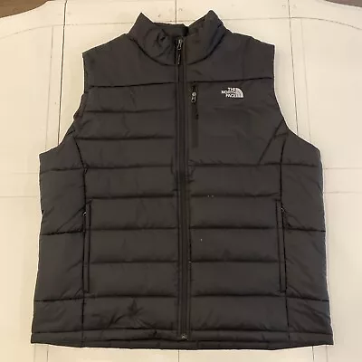 The North Face 550 Goose Down Full Zip Puffer Vest Black Men’s XXL • $65