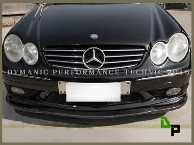 CS Style Carbon Fiber Front Bumper Lip For 03-05 M-Benz W209 CLK55 CLK500 AMG • $369