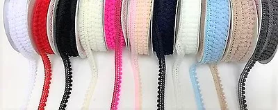£0.99 • Buy Bertie's Bows 3mm Mini Pom Pom Trim - Sold By The Metre