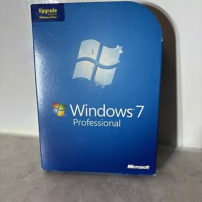 Microsoft Windows 7 Professional Upgrade 32 Bit And 64 Bit DVD MS WIN PRO • $49.99