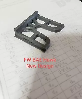 Freewing Bae Hawk 70mm Jet NOSE GEAR BRACE (upgraded Gear) 3d Printed ABS • $12.50