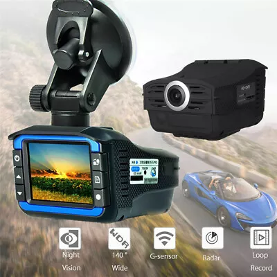 $37.49 • Buy Anti Radar Laser Speed Detector 1080P Car DVR Recorder Video Dash Camera Night