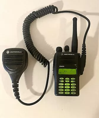 Motorola EX600 Model: AAH38RDH9AA6AN Two-Way Portable Radio • $69.99