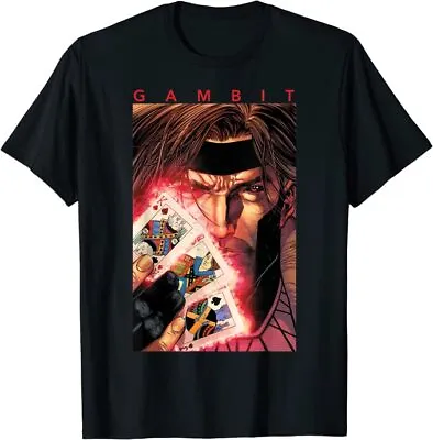 Marvel X-Men Gambit Glowing Cards Graphic T-Shirt Size S-5XL • $16.99