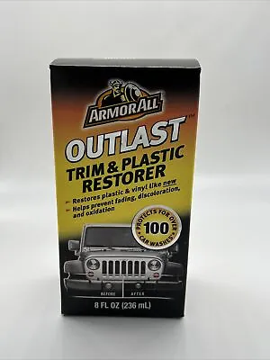 ArmorAll Outlast Trim & Plastic Vinyl Rubber Restorer 8oz Cars Truck Boat • $13.99