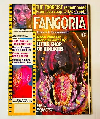 Fangoria Issue #60 January 1987 Little Shop Of Horrors Exorcist Poster • $3.68