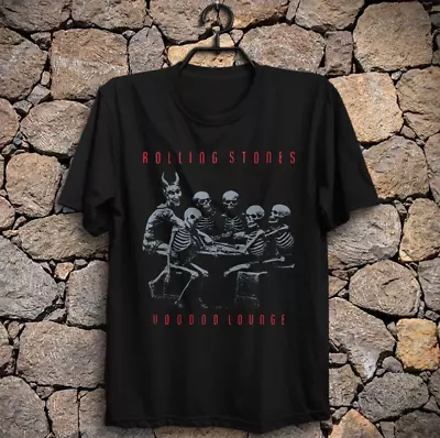 The Rolling Stones Voodoo Lounge World Tour 94-95 Vintage Skeleton T-Shirt • $13.99