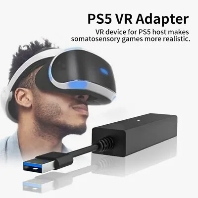 $23.58 • Buy For PlayStation 5 USB3.0  PSVR PS4 Camera Adapter For PS5 Console  VR Connector