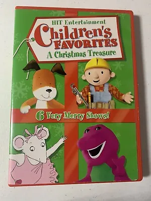 Childrens Favorites A Christmas Treasure DVD Bob Builder Angelina Kipper Barney • $8.99