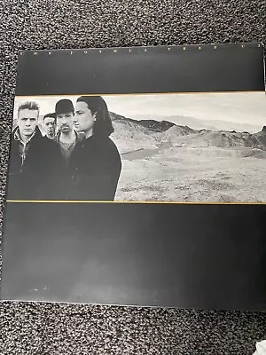 U2 The Joshua Tree Vinyl Gatefold Album Record Lp+fold-out Insert 1987 • £25