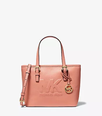 Michael Kors Jet Set XS Embossed Pebbled Leather Tote • $120