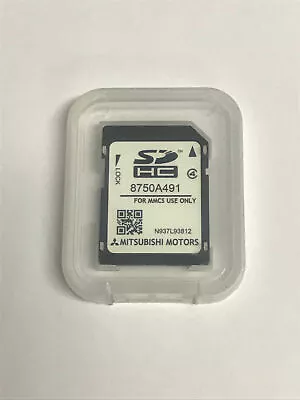 Mitsubishi Navigation Sd Card 8750a491 • $195