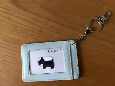 Radley Leather I.d Or Travel Pass Holder / Keyring / Handbag Charm. • £9.94