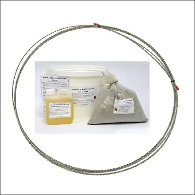 £84.55 • Buy Masonry Reinforcement Wall Repair Kit- 10m Length Of 6mm Helical Bar & 3L Grout
