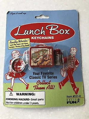 Rare “The Wild Wild Eat” Lunch Box KEY CHAIN NIP • $20