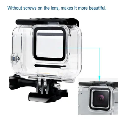 For GoPro Hero7 White/Silver Waterproof Case Diving Protective Housing SheEC • $20.28