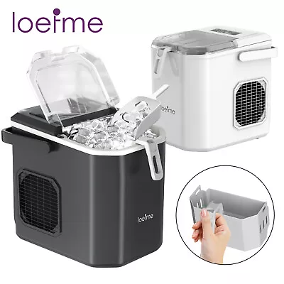 Portable 2L Ice Maker Machine Mini Countertop Home Fast Ice Cube Maker Automatic • £72.99