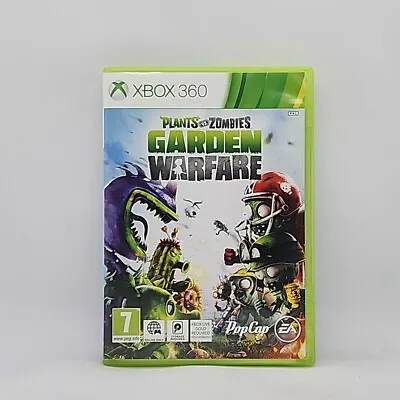 Plants Vs Zombies Garden Warfare Microsoft Xbox 360 Game Free Post PAL • $7.95