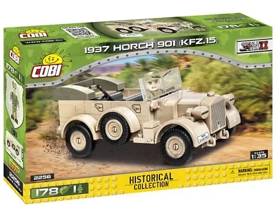 Cobi 2256 - Historical Collection - WWII 1937 Horch 901 (KFZ.15) - New • $33.54