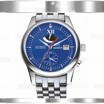 MAGNUS Sao Paulo M108MSS71 Automatic Stainless Steel Mens Watch • $375